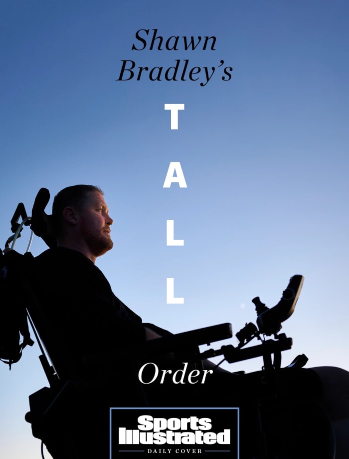 SI Daily Cover: Shawn Bradley’s Tall Order